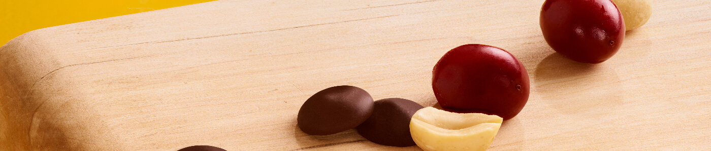 chocolate and berry ingredients